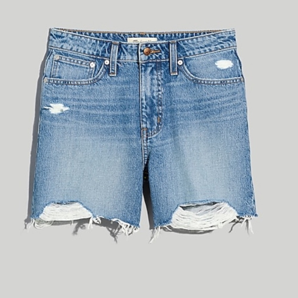 Madewell Relaxed Mid-Length Denim Shorts